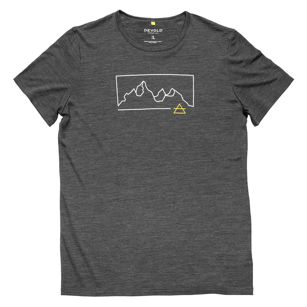 Футболка с коротким рукавом DEVOLD OF NORWAY Active Outline, серый 
Футболка с коротким рукавом DEVOLD OF NORWAY Active Outline, серый