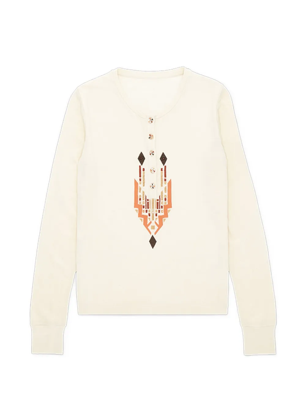 Футболка с вышивкой Fortela, бежевый
Футболка с вышивкой Fortela, бежевый