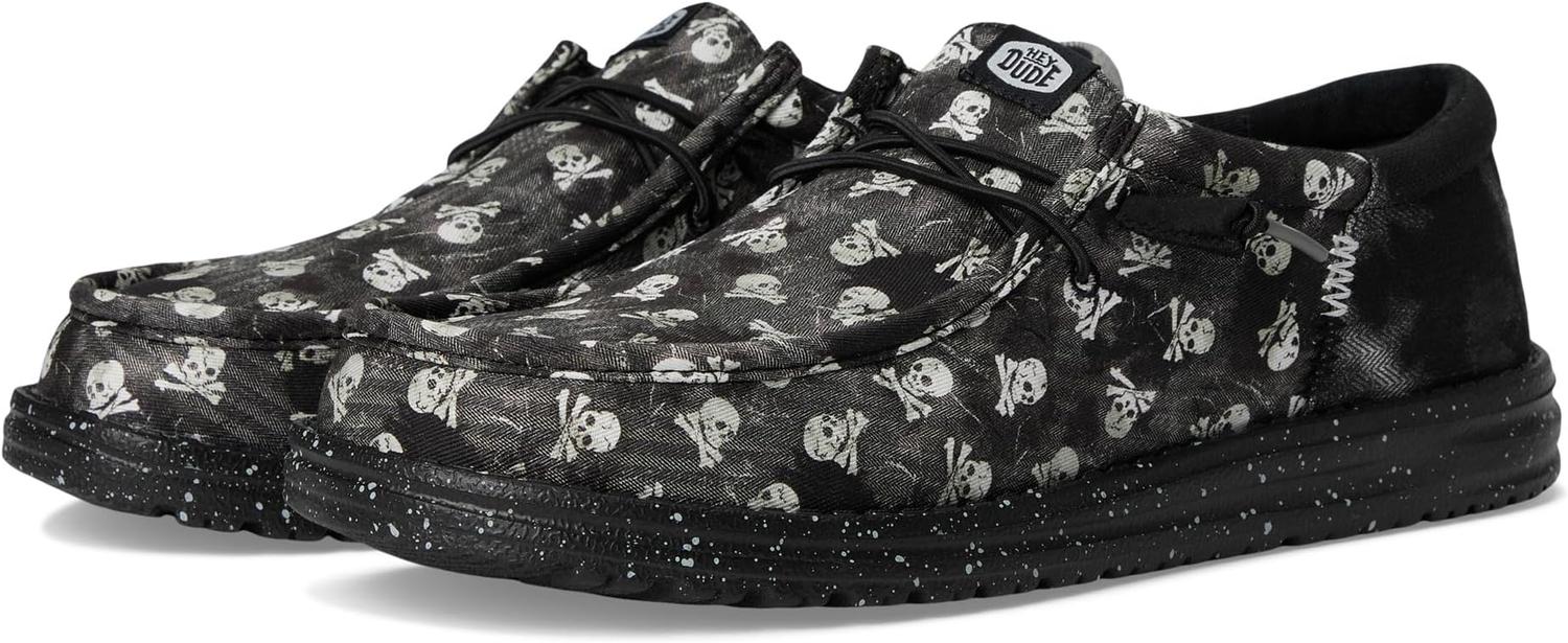 Кроссовки Hey Dude Wally Funk Skull Print, цвет Black/Black Oyster
Кроссовки Hey Dude Wally Funk Skull Print, цвет Black/Black Oyster