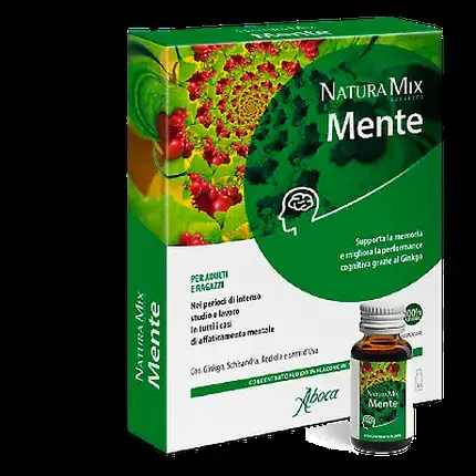 Natura Mix Advanced Mente Aboca 10 флаконов по 15 г Aboca Spa Societa' Agricola
Natura Mix Advanced Mente Aboca 10 флаконов по 15 г Aboca Spa Societa' Agricola