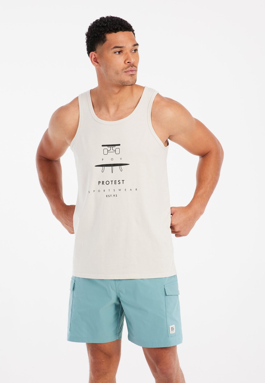 Майка PACU Protest, кремовый
Майка PACU Protest, кремовый