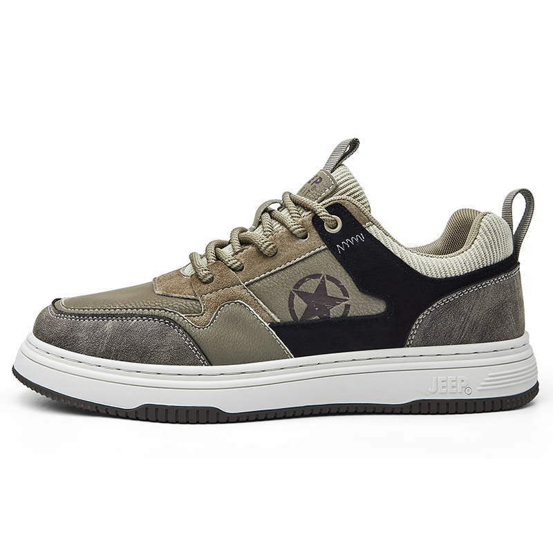 Винтажные модные универсальные скейтерские кеды мужские цвета хаки JEEP SPIRIT
Винтажные модные универсальные скейтерские кеды мужские цвета хаки JEEP SPIRIT