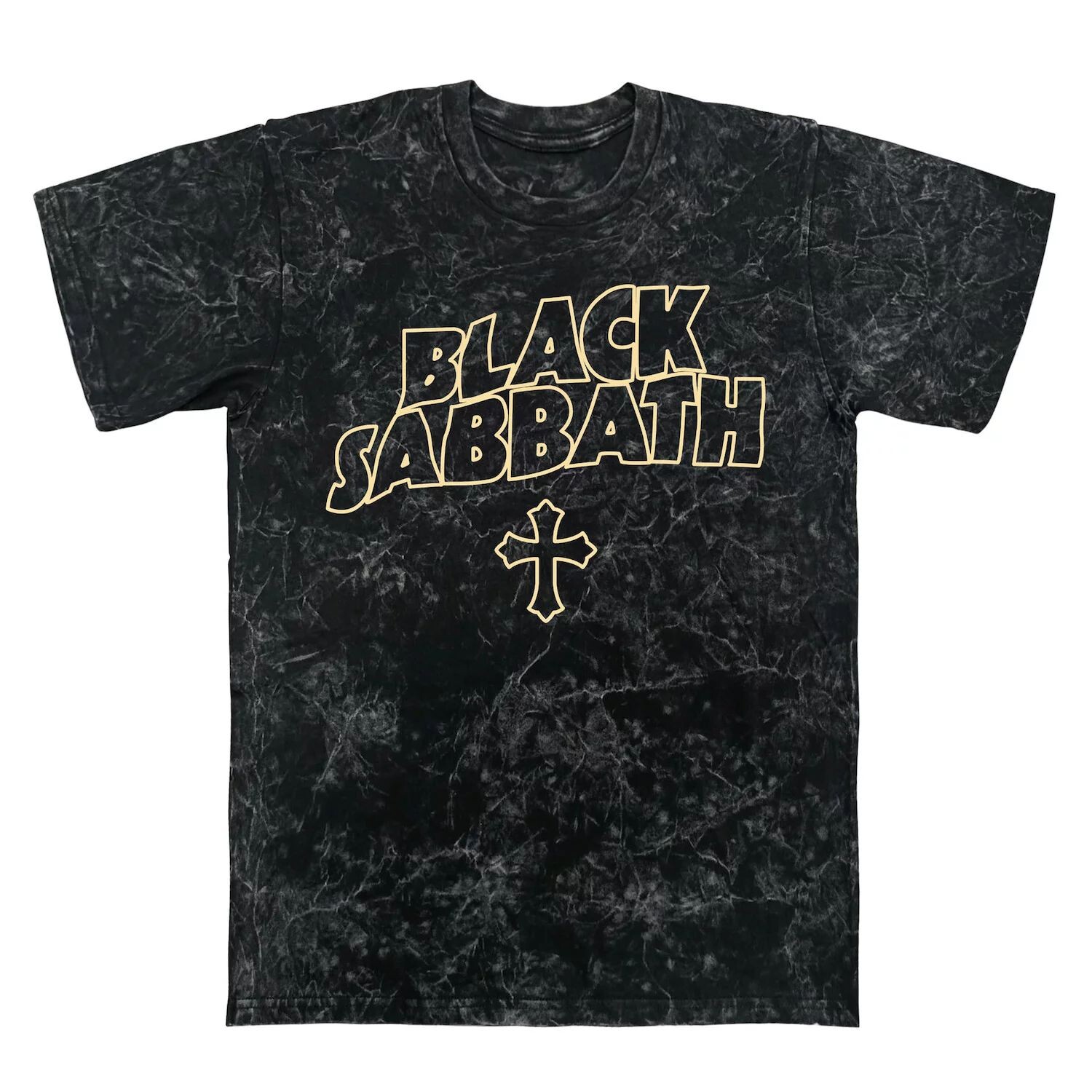 Мужская футболка с рисунком Black Sabbath Cross, минеральная стирка Licensed Character
Мужская футболка с рисунком Black Sabbath Cross, минеральная стирка Licensed Character