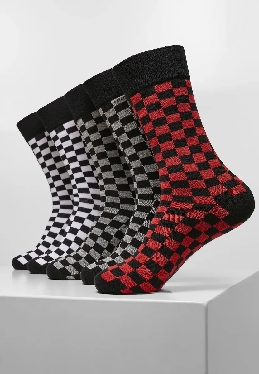 URBAN CLASSICS Чулки " Urban Classics Accessories Check Socks 5-Pack" (1 пара), белый
URBAN CLASSICS Чулки " Urban Classics Accessories Check Socks 5-Pack" (1 пара), белый