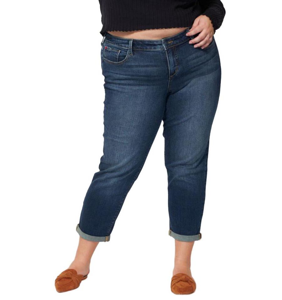 Женские джинсы средней посадки в стиле "бойфренд", длина внутреннего шва 25,5 дюймов - Kelly SLINK Jeans, Kelly
Женские джинсы средней посадки в стиле "бойфренд", длина внутреннего шва 25,5 дюймов - Kelly SLINK Jeans, Kelly