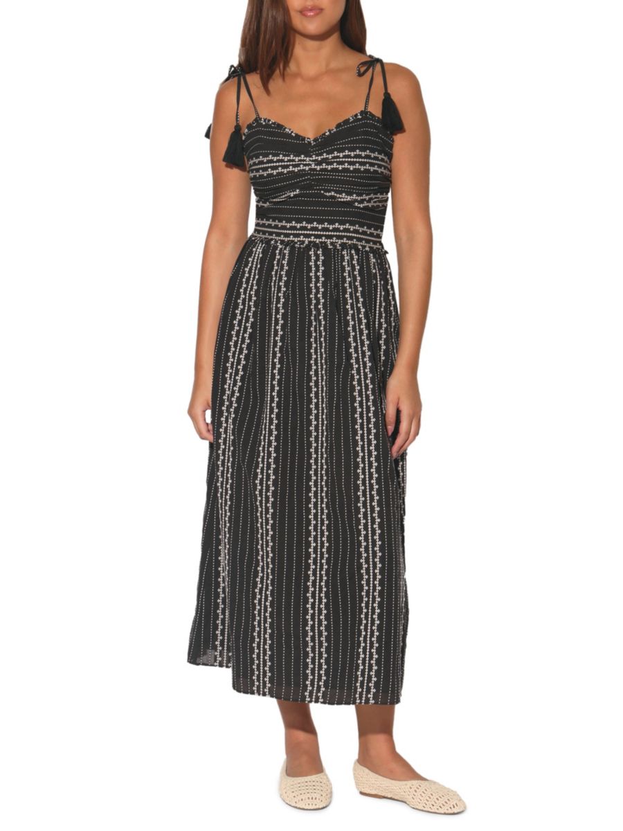 Платье миди Carrie в полоску с завязками на плечах Walter Baker, цвет Bonita Embroidery
Платье миди Carrie в полоску с завязками на плечах Walter Baker, цвет Bonita Embroidery