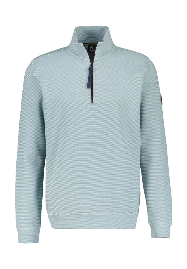 Толстовка с воротником-стойкой Lerros, голубой
Толстовка с воротником-стойкой Lerros, голубой