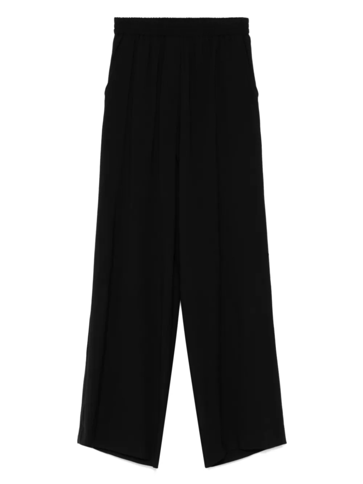 Хлопковые брюки-палаццо kaos, черный
Хлопковые брюки-палаццо kaos, черный