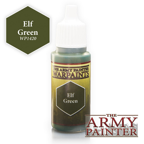 Аксессуары Army Painter Warpaint: Elf Green (18ml)
Аксессуары Army Painter Warpaint: Elf Green (18ml)