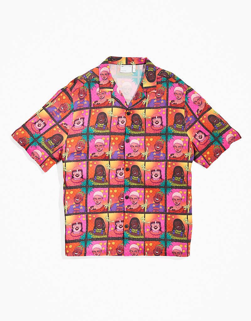 ASOS DESIGN – PRIDE – Повседневная рубашка унисекс с короткими рукавами, воротником с лацканами и принтом, однотонная
ASOS DESIGN – PRIDE – Повседневная рубашка унисекс с короткими рукавами, воротником с лацканами и принтом, однотонная