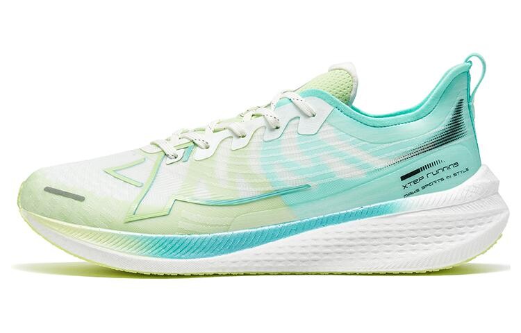 Кроссовки для бега Two Thousand Kilometers 1.0 мужские с низким верхом белые/зеленые Xtep 
Кроссовки для бега Two Thousand Kilometers 1.0 мужские с низким верхом белые/зеленые Xtep