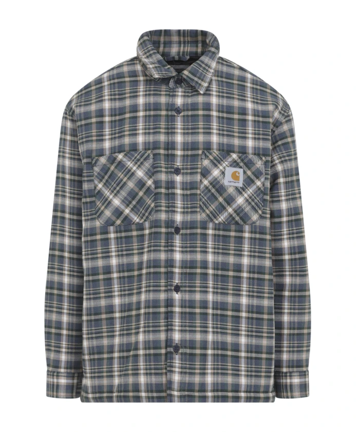 Синяя рубашка классического кроя, осень-зима 2025. Carhartt Wip, мультиколор
Синяя рубашка классического кроя, осень-зима 2025. Carhartt Wip, мультиколор