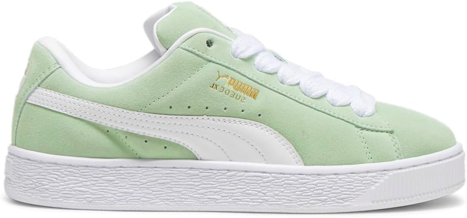 Мужские замшевые кроссовки PUMA с шнуровкой XL, повседневные - зеленые
Мужские замшевые кроссовки PUMA с шнуровкой XL, повседневные - зеленые