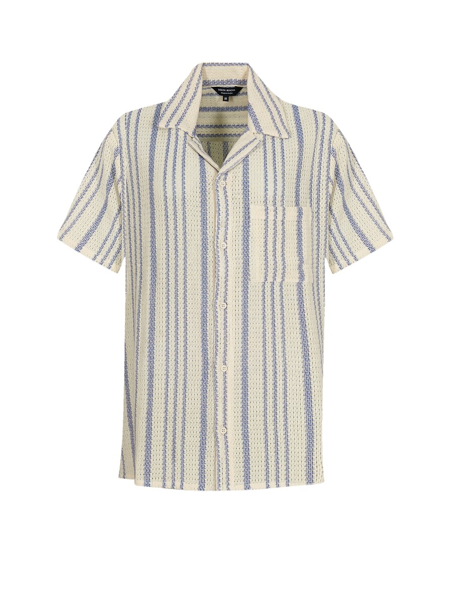Рубашка обычного кроя на пуговицах South Beach, цвет Ecru/Blue
Рубашка обычного кроя на пуговицах South Beach, цвет Ecru/Blue