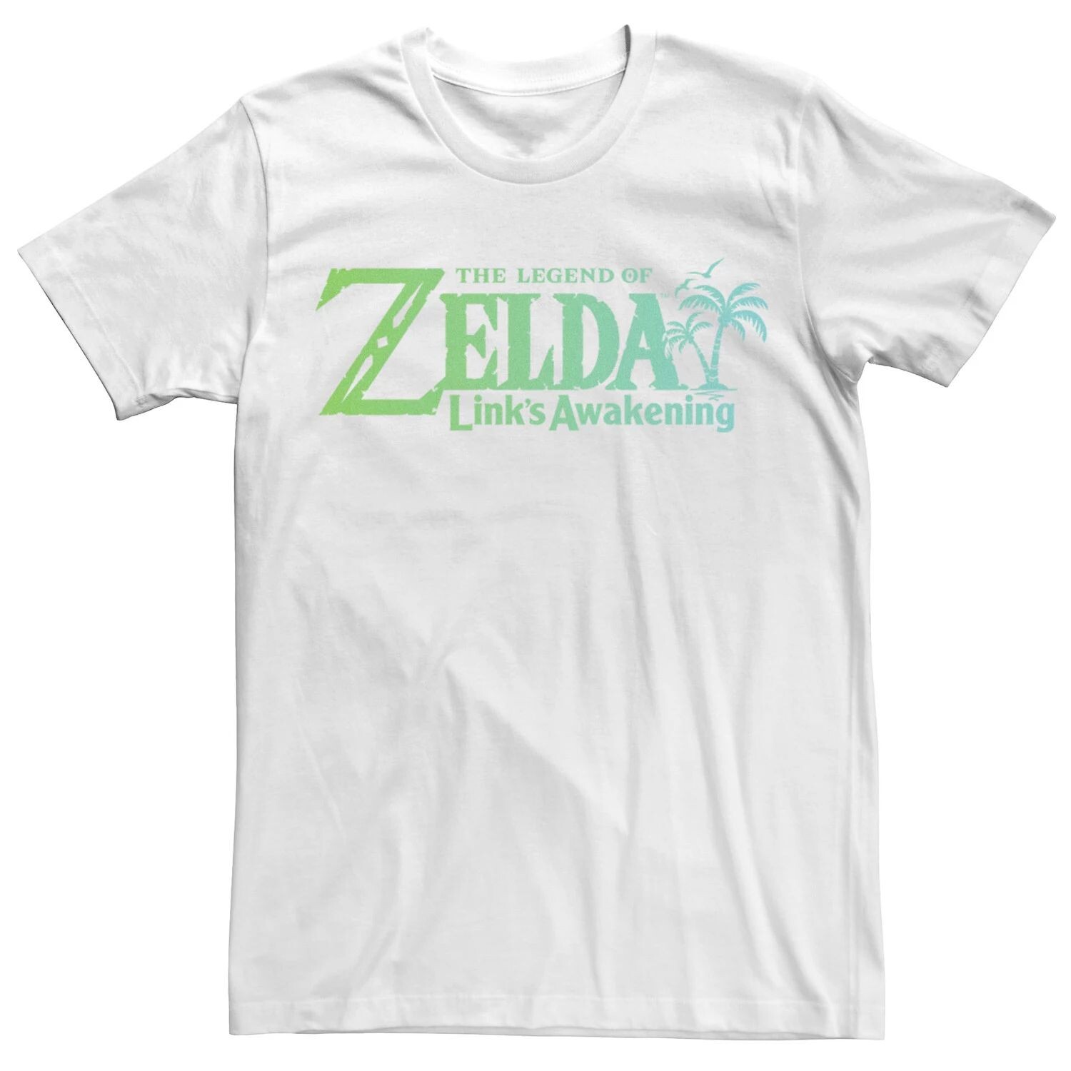 Мужская футболка с градиентным логотипом The Legend Of Zelda Link's Awakening Licensed Character
Мужская футболка с градиентным логотипом The Legend Of Zelda Link's Awakening Licensed Character