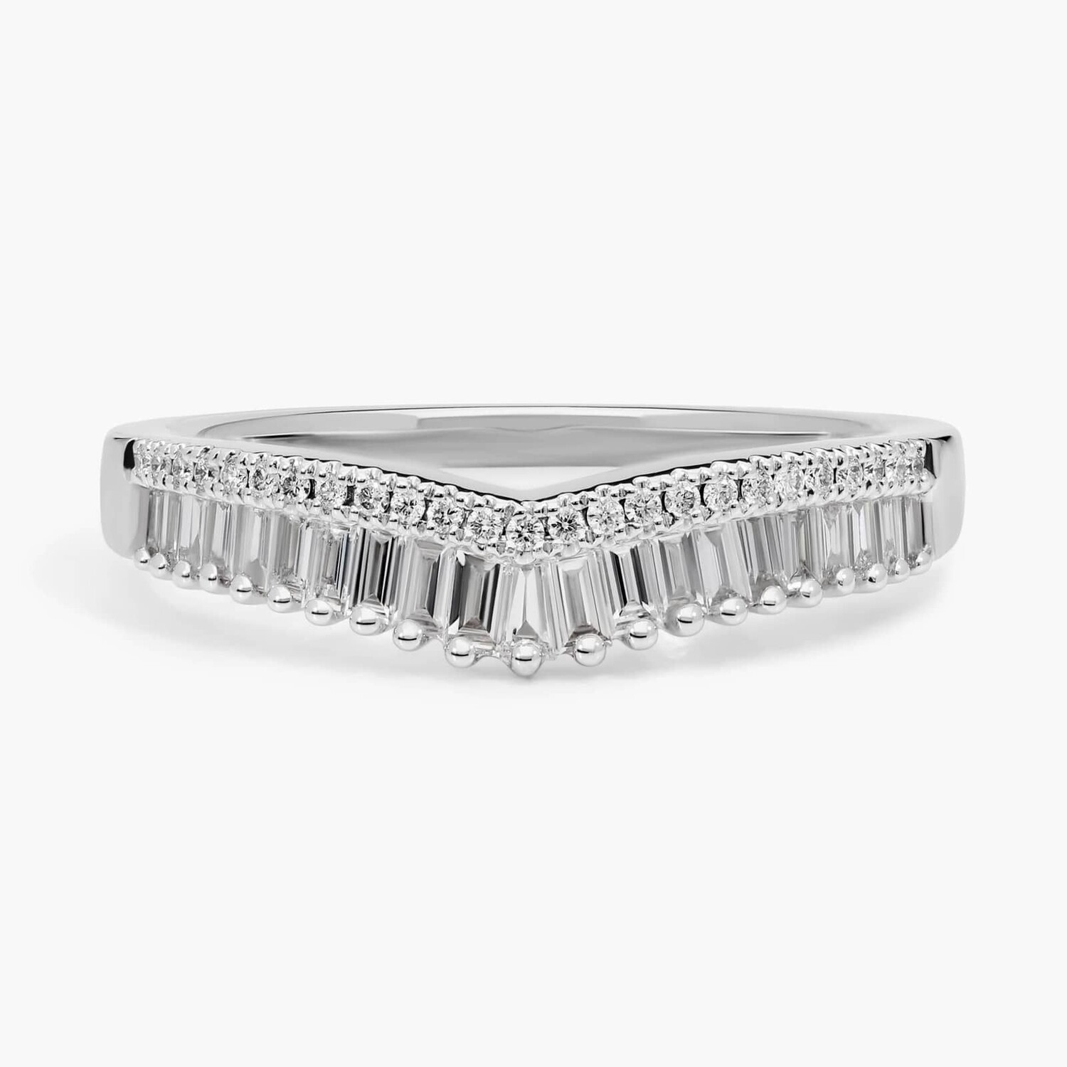 Обручальное кольцо ZAC ZAC POSEN Baguette & Pavé с бриллиантами в форме короны из 14-каратного белого золота (4 мм, 3/8 карата) Blue Nile
Обручальное кольцо ZAC ZAC POSEN Baguette & Pavé с бриллиантами в форме короны из 14-каратного белого золота (4 мм, 3/8 карата) Blue Nile