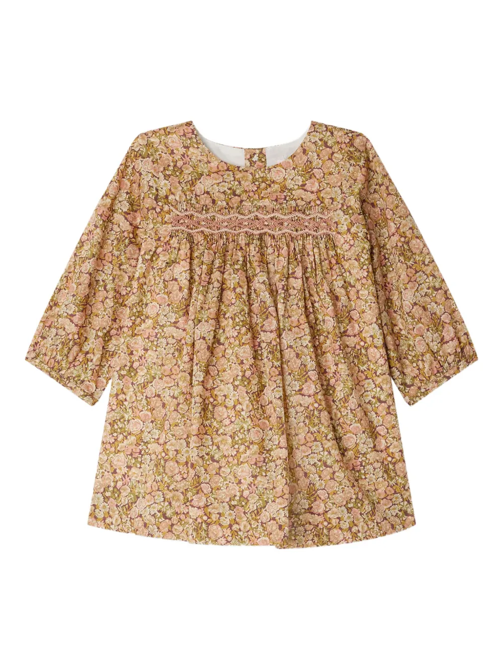 Платье с цветочным принтом Bonpoint, коричневый
Платье с цветочным принтом Bonpoint, коричневый