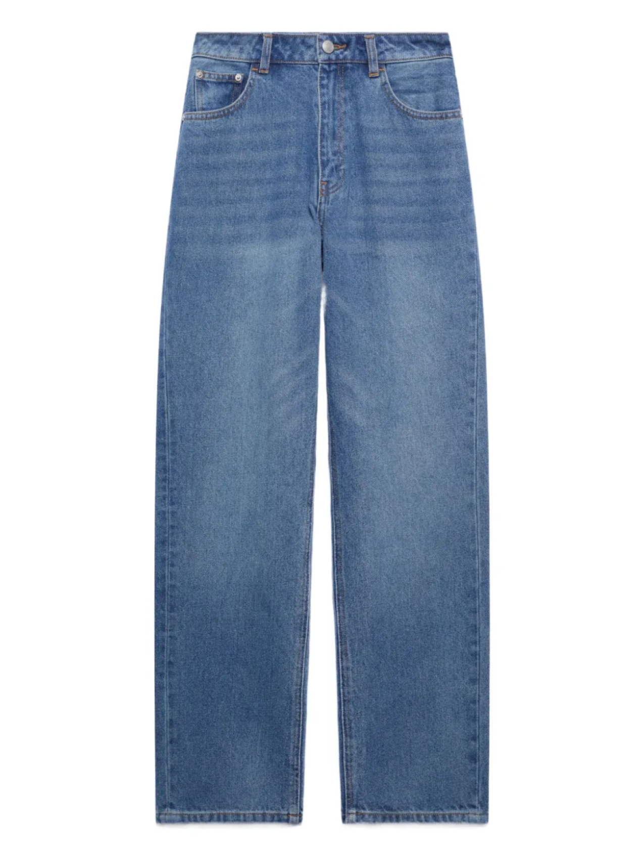 GCDS прямые джинсы, синий 
GCDS прямые джинсы, синий