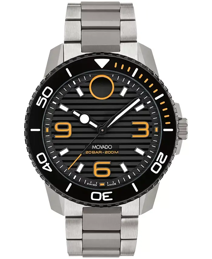 Мужские часы Bold Titanium Sport Swiss Quartz Titanium, 45 мм Movado
Мужские часы Bold Titanium Sport Swiss Quartz Titanium, 45 мм Movado