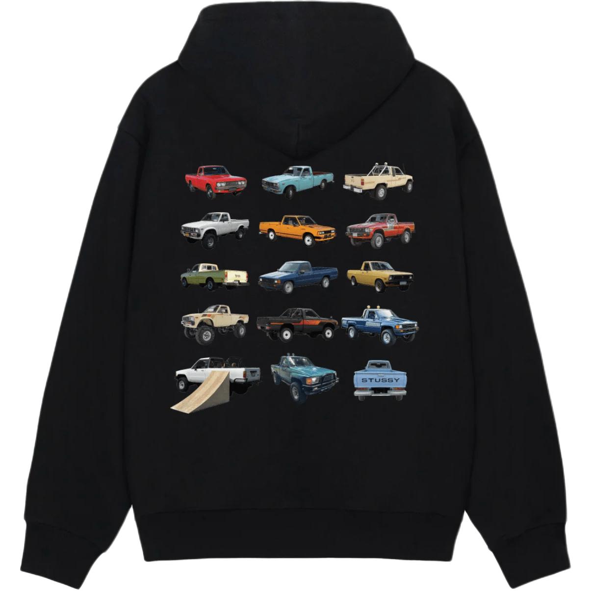 Худи с застежкой-молнией Stussy, черный
Худи с застежкой-молнией Stussy, черный