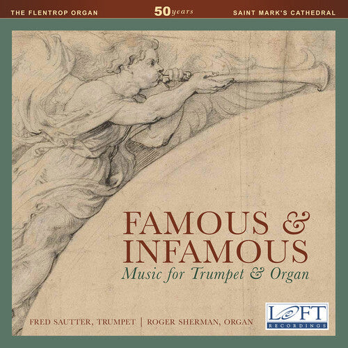 CD диск Clarke / Purcell / Sautter / Sherman: Famous & Infamous: Music for Trumpet & Organ
CD диск Clarke / Purcell / Sautter / Sherman: Famous & Infamous: Music for Trumpet & Organ