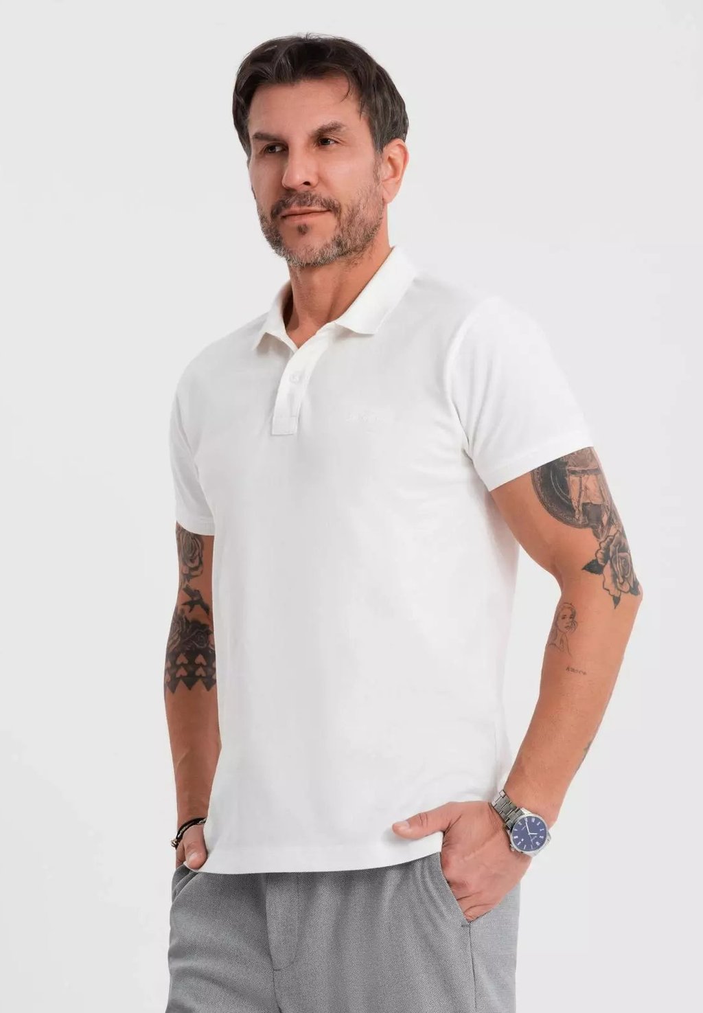 Рубашка поло POSS-0103 Ombre, кремовый
Рубашка поло POSS-0103 Ombre, кремовый