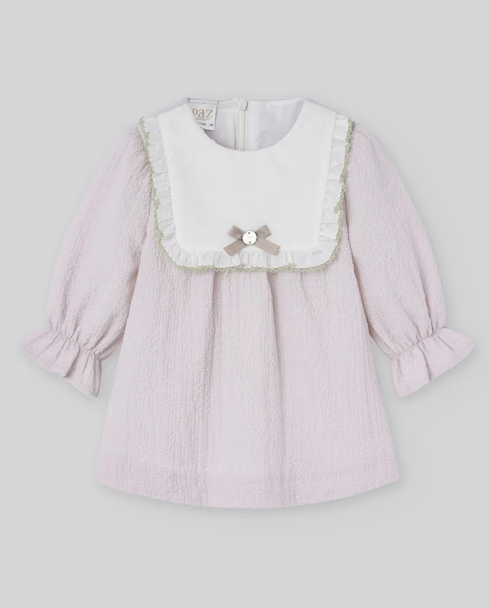 Детское платье с кружевным воротником, коллекция «Ежики» PAZ Rodríguez, сиреневый
Детское платье с кружевным воротником, коллекция «Ежики» PAZ Rodríguez, сиреневый