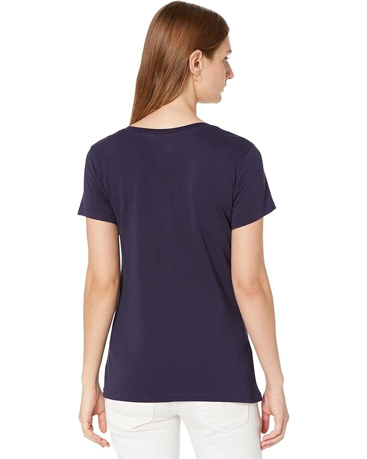 Рубашка U.S. POLO ASSN. V-Neck Stripe Foil Graphic Tee Shirt, цвет Evening Blue
Рубашка U.S. POLO ASSN. V-Neck Stripe Foil Graphic Tee Shirt, цвет Evening Blue