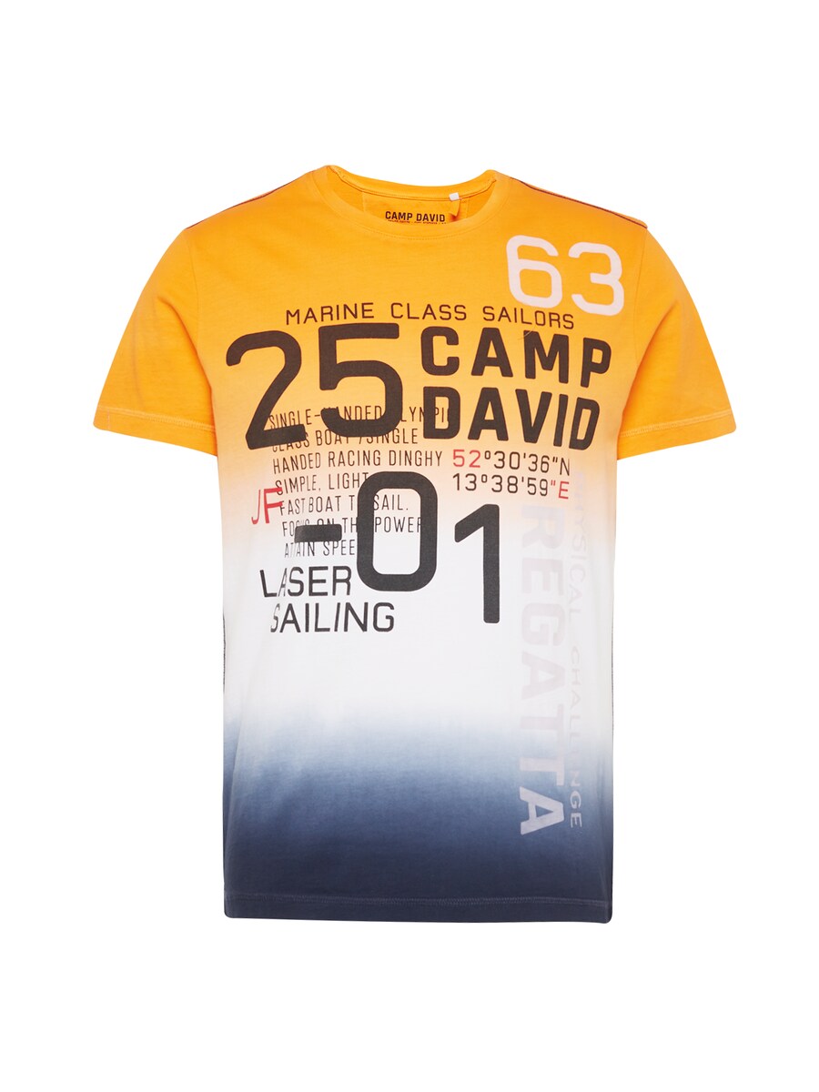 Классическая футболка CAMP DAVID Shirt, оранжевый
Классическая футболка CAMP DAVID Shirt, оранжевый