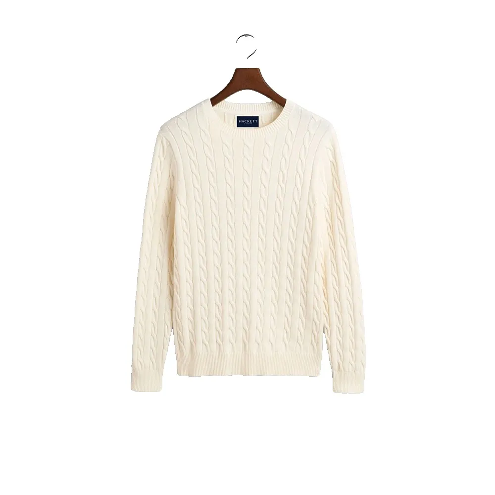 Свитер Hackett Cotton Cable, бежевый 
Свитер Hackett Cotton Cable, бежевый