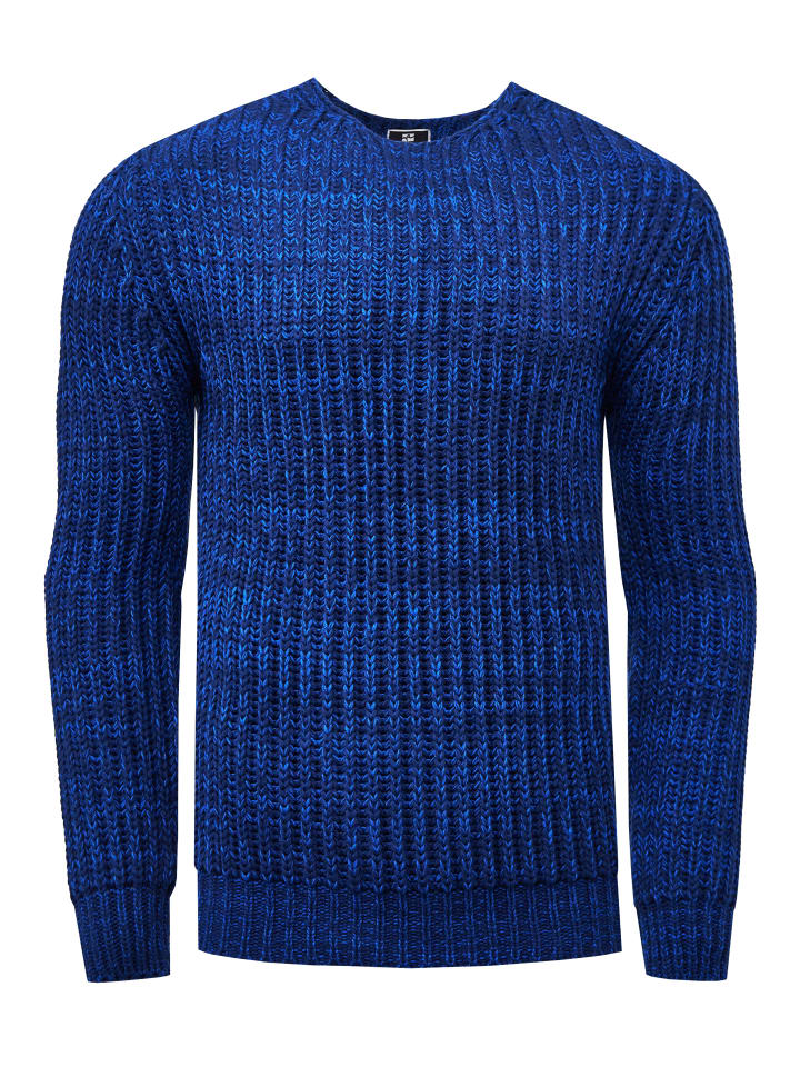 Rusty Neal Объемный неоновый свитер синего цвета
Rusty Neal Объемный неоновый свитер синего цвета