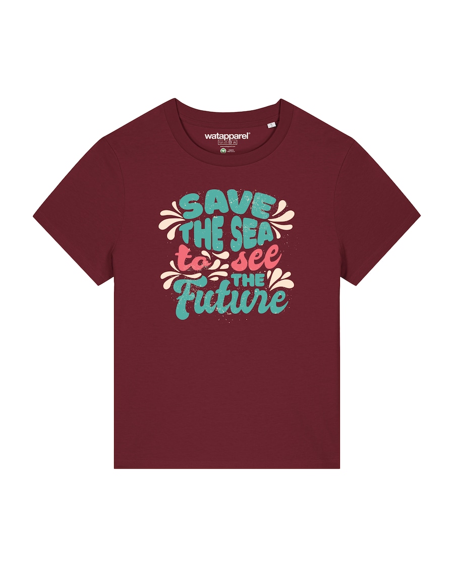 Рубашка Watapparel Save the sea, красный/бордовый
Рубашка Watapparel Save the sea, красный/бордовый