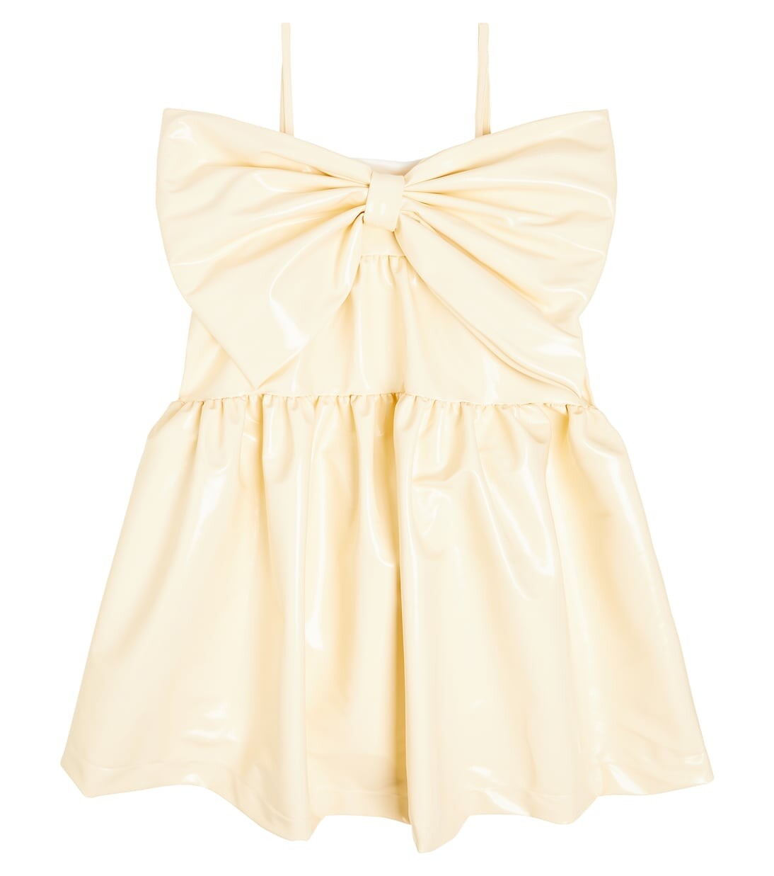 Платье из искусственной кожи с рюшами Caroline Bosmans, желтый
Платье из искусственной кожи с рюшами Caroline Bosmans, желтый