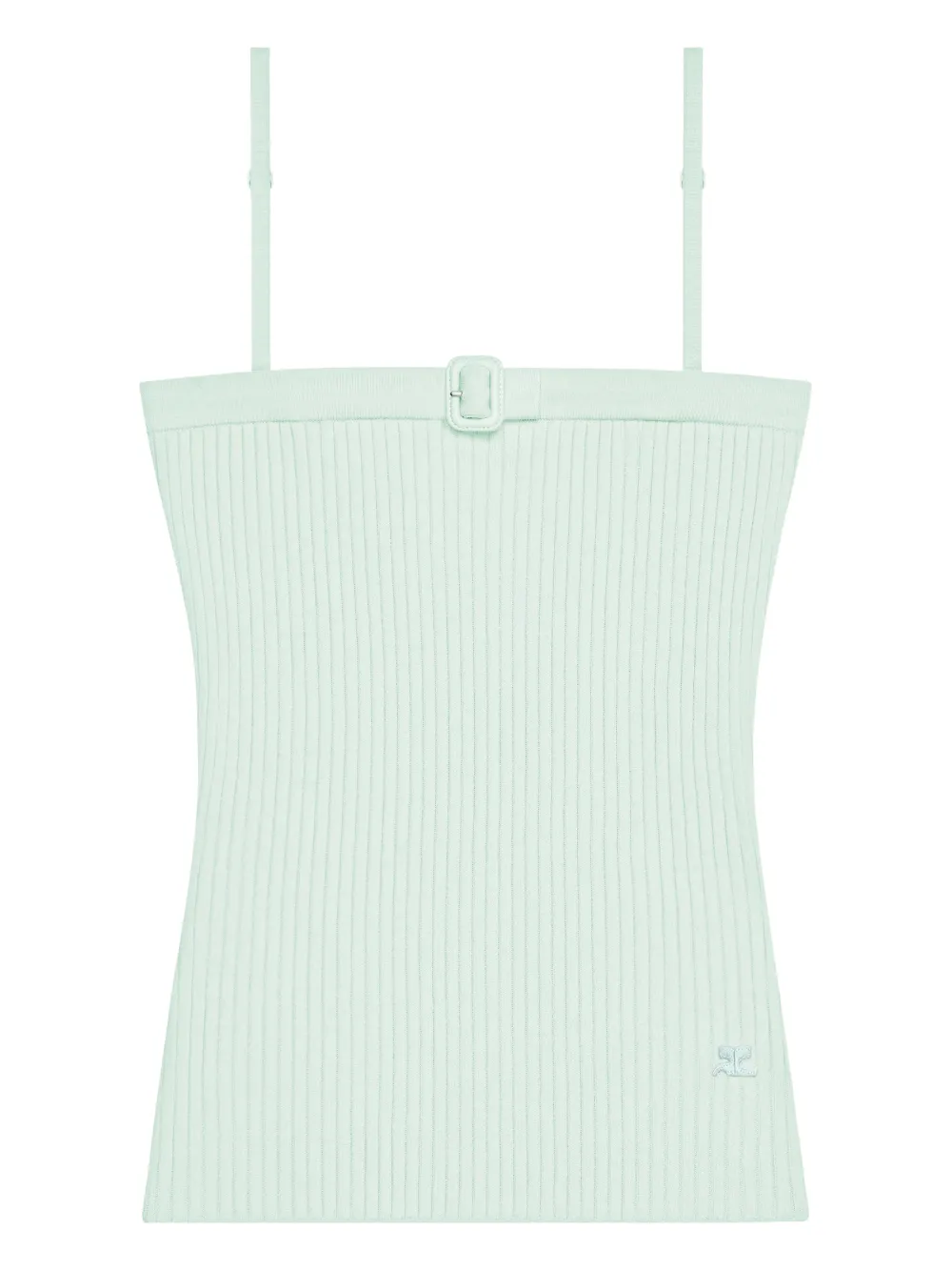 Топ в рубчик Courrèges, зеленый
Топ в рубчик Courrèges, зеленый