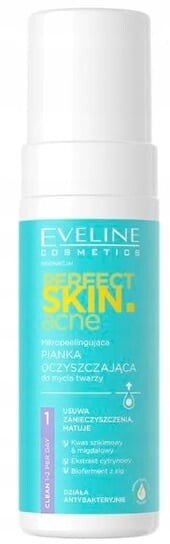 Очищающая пенка для лица Eveline Cosmetics, Perfect Skin Acne 
Очищающая пенка для лица Eveline Cosmetics, Perfect Skin Acne