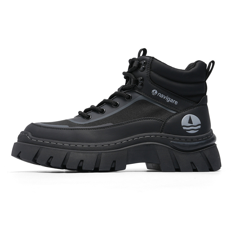 NAVIGARE Маленькие короткие сапоги Martin, черные, мужские
NAVIGARE Маленькие короткие сапоги Martin, черные, мужские