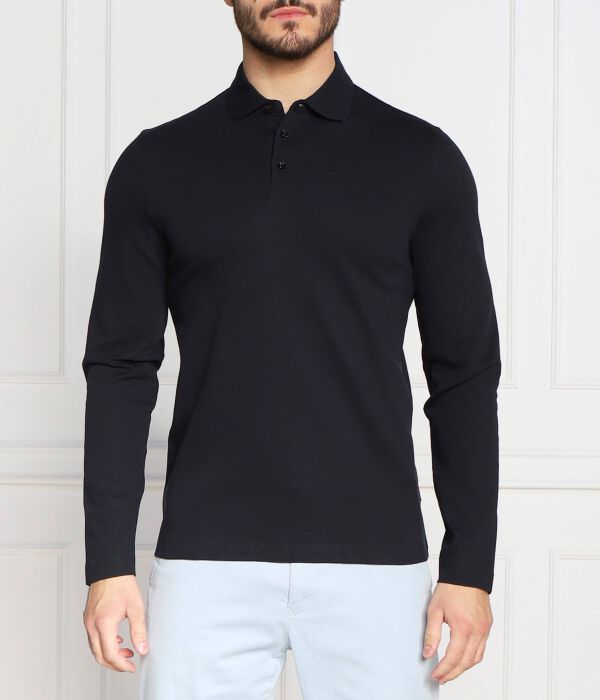 Поло мужское Boss с длинными рукавами, синий
Поло мужское Boss с длинными рукавами, синий