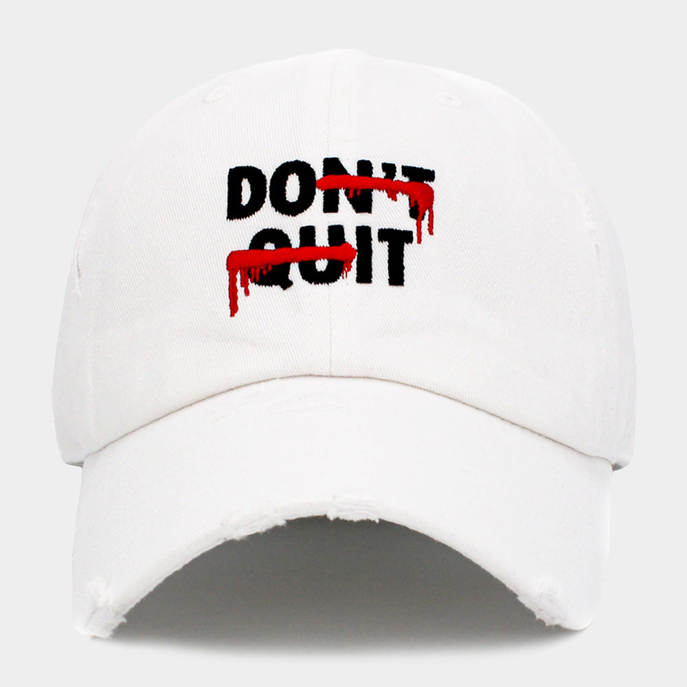 Винтажная бейсболка с вышитой надписью «Не сдавайся» FASHNZFAB, белый
Винтажная бейсболка с вышитой надписью «Не сдавайся» FASHNZFAB, белый