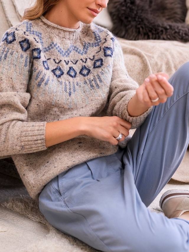 Шерстяной джемпер celtic & co.gansey fair isle Celtic & Co., цвет Oatmeal Fleck
Шерстяной джемпер celtic & co.gansey fair isle Celtic & Co., цвет Oatmeal Fleck