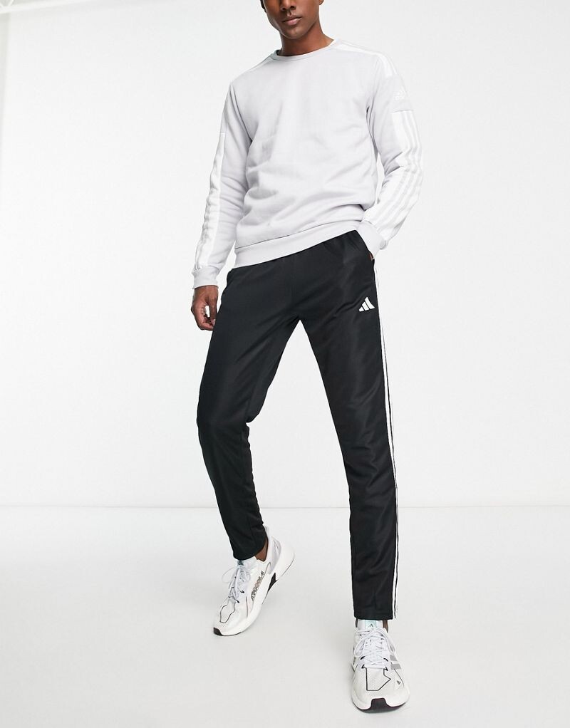 Черные джоггеры с 3 полосками adidas Training Train Essentials adidas
Черные джоггеры с 3 полосками adidas Training Train Essentials adidas