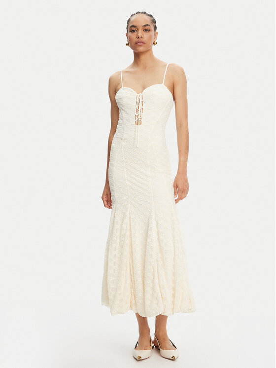 Коктейльное платье стандартный крой Delaney 59928DB Bardot, бежевый 
Коктейльное платье стандартный крой Delaney 59928DB Bardot, бежевый