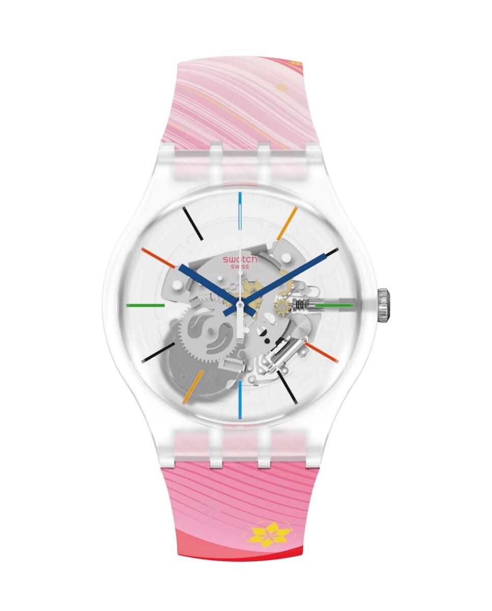 Часы «Красные реки и горы» с красным силиконовым ремешком Swatch, красный
Часы «Красные реки и горы» с красным силиконовым ремешком Swatch, красный