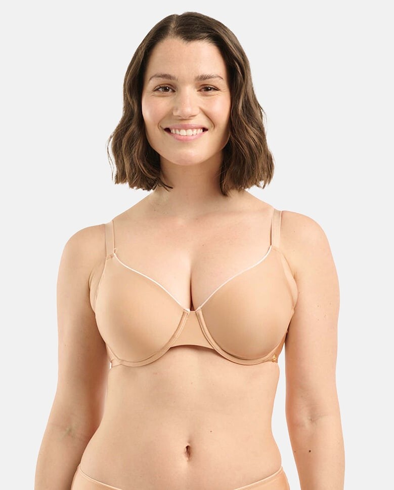 Вместительный бюстгальтер на косточках Sans Complexe, бежевый
Вместительный бюстгальтер на косточках Sans Complexe, бежевый