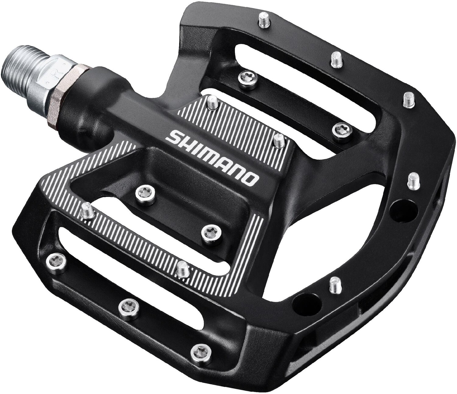 Педали с плоской платформой PD-GR500 Shimano, черный
Педали с плоской платформой PD-GR500 Shimano, черный