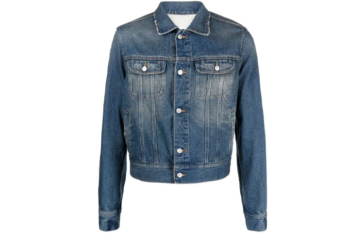 Джинсовая куртка мужская синяя Mm6 Maison Margiela, синий
Джинсовая куртка мужская синяя Mm6 Maison Margiela, синий