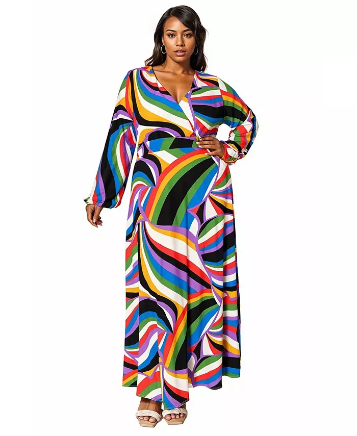 Платье Vacanza макси больших размеров L I V D, мультиколор
Платье Vacanza макси больших размеров L I V D, мультиколор