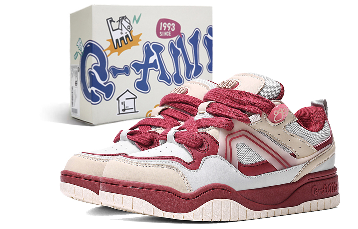 Q-AND Кроссовки для скейтбординга Q AND противоскользящие и износостойкие на низком ходу с эффектом увеличения роста унисекс - фантомный красный/винтажный серый
Q-AND Кроссовки для скейтбординга Q AND противоскользящие и износостойкие на низком ходу с эффектом увеличения роста унисекс - фантомный красный/винтажный серый