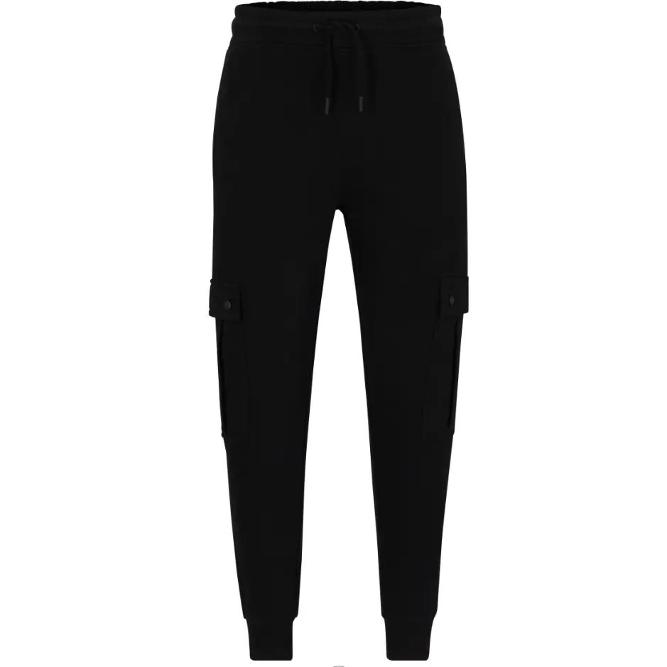 HUGO BOSS Трикотажные спортивные штаны мужские черные
HUGO BOSS Трикотажные спортивные штаны мужские черные