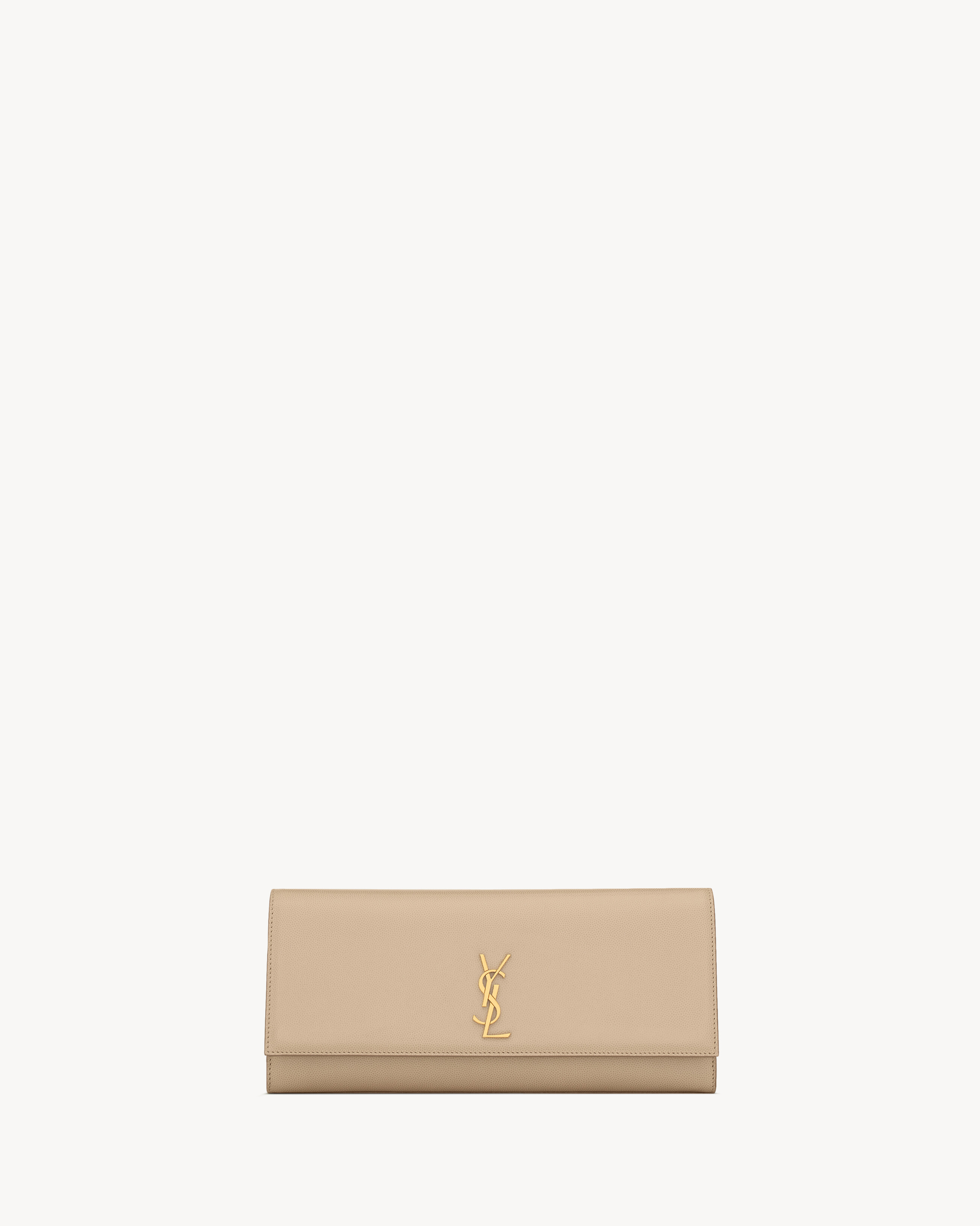 Клатч KATE из кожи grain de poudre Saint Laurent, бежевый
Клатч KATE из кожи grain de poudre Saint Laurent, бежевый