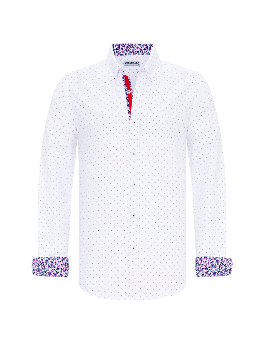 Рубашка обычного кроя на пуговицах Dandalo, белый 
Рубашка обычного кроя на пуговицах Dandalo, белый